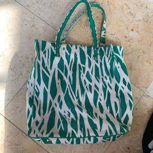 DVF tote work bag